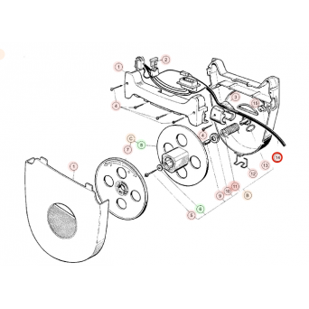 Faisceau alimentation attacheur + connexion - FIXION - PELLENC