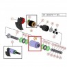Tube sécateur arboricole VINION + douille - PELLENC