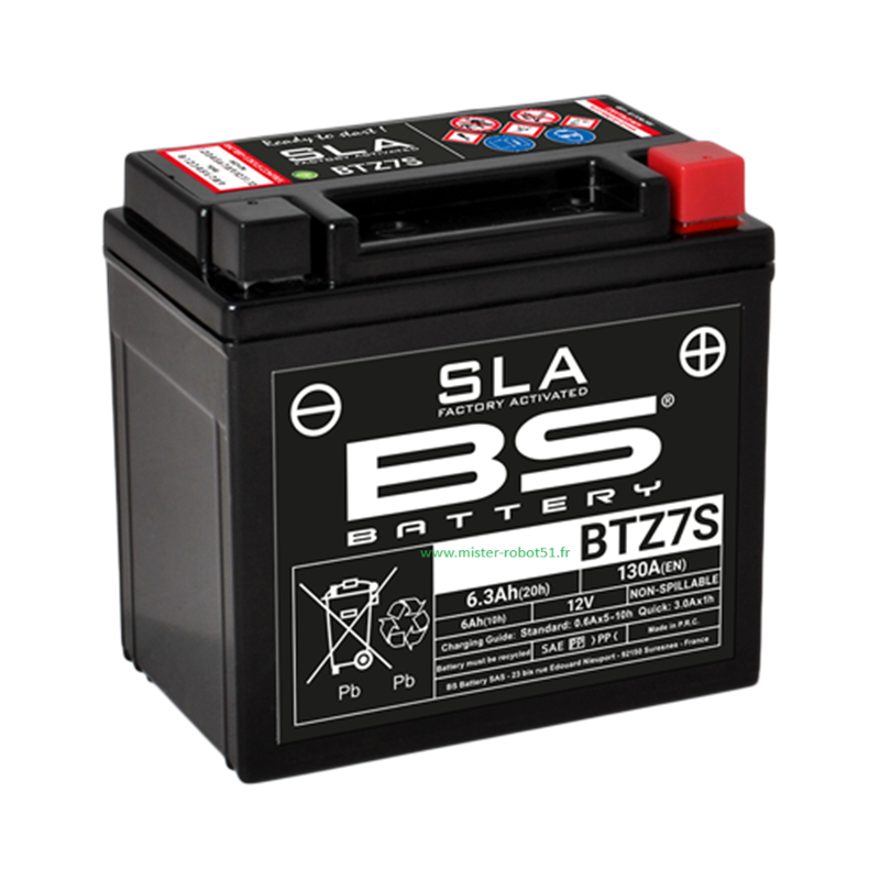 Batterie BTZ7S 12V 130A