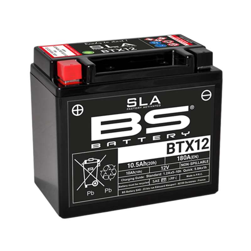 Batterie 12 volts BTX12 BS-BATTERY