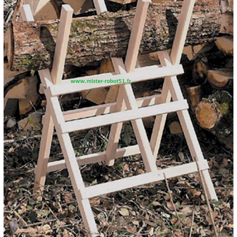Chevalet de sciage en bois