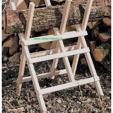 Chevalet de sciage en bois