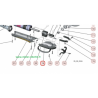 Trappe LIXION + butée - PELLENC 41531