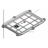 Trappe capot batterie 435x 535 AWD châssis arrière HUSQVARNA