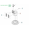 Maillon de verrouillage moteur de coupe 420-430X-330X-450X