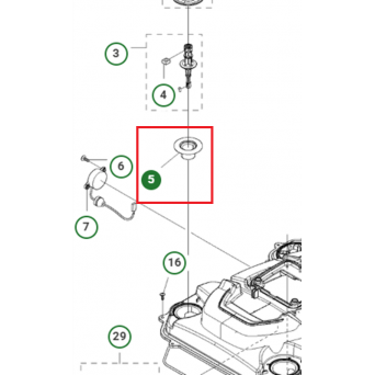 Limiteur de déflexion HUSQVARNA