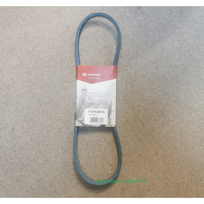 Courroie Kevlar Trapézoïdale Z34