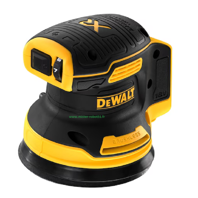 Ponceuse excentrique XR 18V 125 mm Brushless - coffret TSTAK