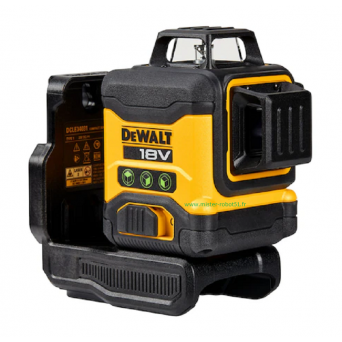Niveau laser multilignes 3x360° compact XR 18V - Faisceaux verts