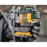 Niveau laser multilignes 3x360° compact XR 18V - Faisceaux verts