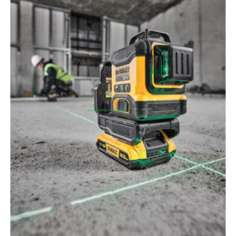 Niveau laser multilignes 3x360° compact XR 18V - Faisceaux verts