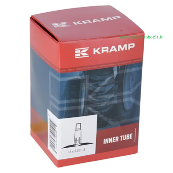 Chambre à air pour jante Ø6", 13x5.00-6, valve droite KRAMP