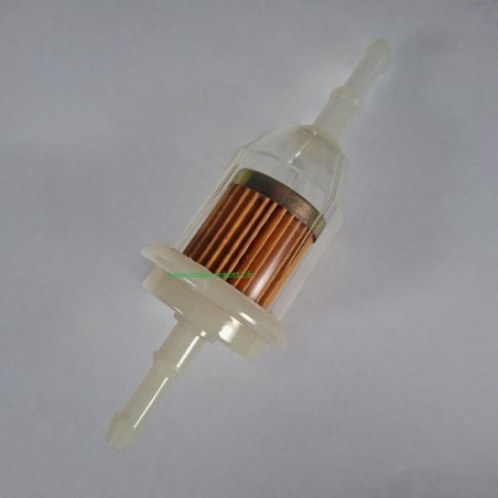 Filtre à carburant pour moteur essence et diesel sortie male/male
