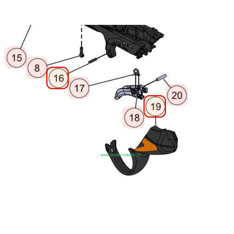 Kit garde sécateur PELLENC C45