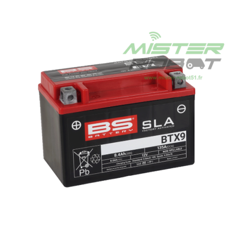 Batterie 12V BS BATTERY BTX9 VRLA