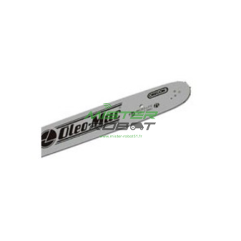 Guide chaîne 25cm 3/8 1.3 40e OLEO-MAC pour élagueuse GSTH 240 / GST 250 / GS 260