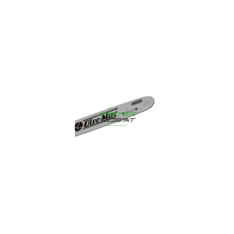 Guide chaîne 25cm 3/8 1.3 40e OLEO-MAC pour élagueuse GSTH 240 / GST 250 / GS 260