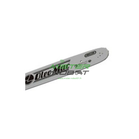 Guide chaîne 25cm 3/8 1.3 40e OLEO-MAC pour élagueuse GSTH 240 / GST 250 / GS 260