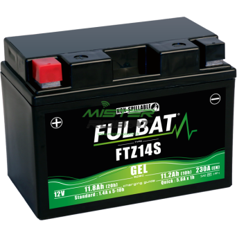 Batterie gel 12 volts FTZ14S FULBAT