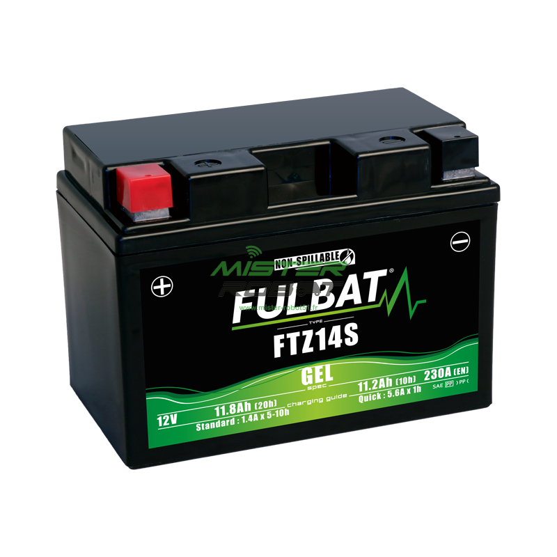 Batterie gel 12 volts FTZ14S FULBAT