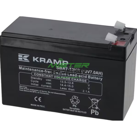 Batterie étanche 12V 7Ah SBA712KR
